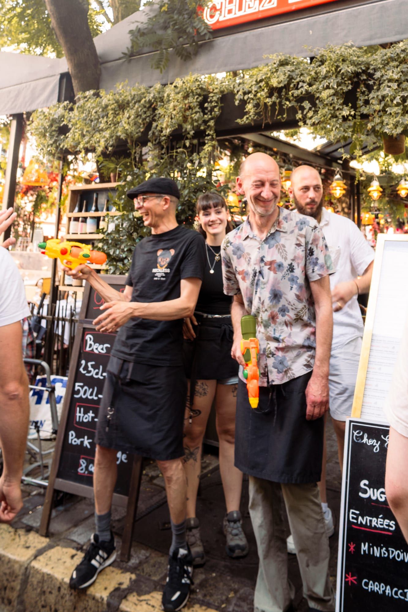 Sur la Place, un jour de fête
